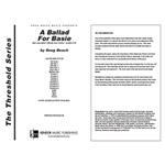 Ballad For Basie, A (Full Score)