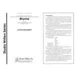 Rhyme (Full Score)
