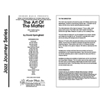 Art Of The Matter, The (Full Score)