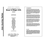 Blues To Begin With (Full Score)