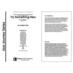Try Something Neu (Full Score)