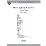 Hill Country Festival (Score)