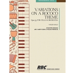 Variations On A Rococo Theme Viola