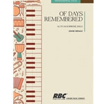 Of Days Remembered Alto Sax/Piano