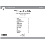 We Need to Talk