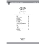 Ability (Score) (March)