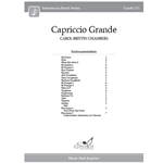 Capriccio Grande (Score)