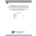A Beethoven Christmas (Score) Ode to Joy from Symphony No. 9, Up on the Housetop, Good King Wenceslas