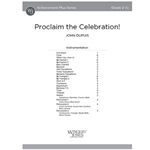 Proclaim the Celebration! (Score)