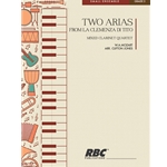 Two Arias from La Clemenza di Tito Mixed Clarinet Quartet