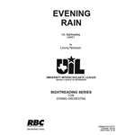Evening Rain (Score)