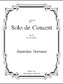 Verroust: 2nd Solo de Concert, op. 74 for oboe and piano