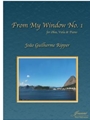 Ripper: From My Window No. 1 for Oboe, Viola & Piano