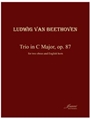 Beethoven  (Anderson): Trio in C Major, op. 87 (2 ob, EH) Score