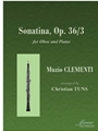 Clementi (Tuns): Sonatina in C Major, op. 36/3 arr. for oboe and piano