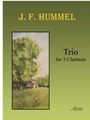 J.F. Hummel: Trio for 3 Clarinets