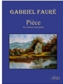 Faure (Anderson): Piece for clarinet and piano
