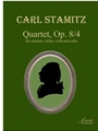 Stamitz: Quartet in E-flat Major, op. 8/4 for clarinet and strings (score)