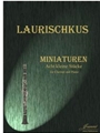 Laurischkus: Miniaturen - Acht Kleine Stucke for Clarinet & Piano