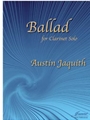 Jaquith: Ballad for Clarinet Solo