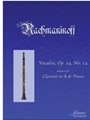 Rachmaninoff (Anderson): Vocalise for Clarinet in A and Piano