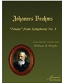 Brahms (Wright): Finale to Symphony No. 3, arr. for clarinet choir