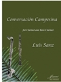 Sanz: Conversacion Campesina for Clarinet and Bass Clarinet
