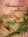 Malawey: Abnegation (contrabassoon & harp)