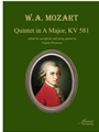 Mozart (Rousseau): Quintet in A Major, KV 581 for saxophone and string quartet (parts)