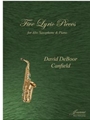 Canfield: Five Lyric Pieces for Alto Saxophone and Piano