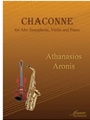 Aronis: Chaconne for Alto Saxophone, Violin and Piano