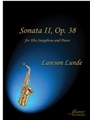 Sonata II, Op. 38 for Alto Saxophone and Piano