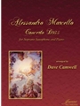 Marcello (Camwell): Concerto for Soprano Saxophone and Piano
