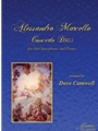 Marcello (Camwell): Concerto for Alto Saxophone and Piano