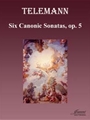 Telemann/Anderson: Six Canonic Sonatas, op. 5 (bass clef), Version A