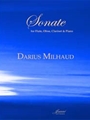 Milhaud: Sonate for Flute, Oboe, Clarinet & Piano