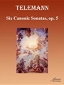 Telemann/Anderson: Six Canonic Sonatas, op. 5 (bass clef), Version B