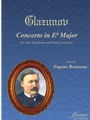 Glazunov (Rousseau): Concerto for Alto Saxophone and String Orchestra (study score)