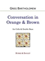 Conversation in Brown & Orange