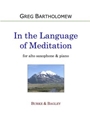 In the Language of Meditation