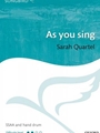 As you sing