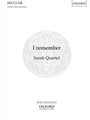 I remember