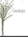 Danse Negre: from African Suite, Op. 35