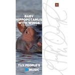Baby Hippopotamus with Wings