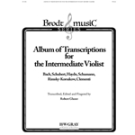 Album Transcriptions For Intermediate Violist