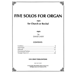Five Solos for Organ