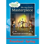 We Are God's Masterpiece Preschool Curriculum (Spring) DVD Digipak