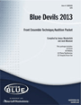 Blue Devils 2013 Front Ensemble Techniqu