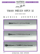 3 Pieces Opus 32Pour Quatuor D'Anches Doubles
