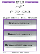 2Eme Duo Sonate En Ut Majeur